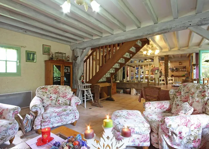 La Bergerie: Maison Ancienne Avec Jardin Anglais, 2 - Fr-1-497-35 * Sainte-Opportune